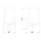 Z-Lite Thayer Vanity, 1-Light, 4.75 In.W x 5.75 In.L x 8.75 In.H, Luxe Gold/Clear 742-1S-LG - alternate 4
